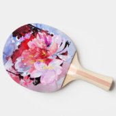 花の美しい花束 卓球ラケット (横)