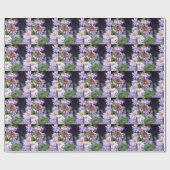 花の美しい蝶 ラッピングペーパー (フラット)