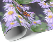 花の美しい蝶 ラッピングペーパー (ロールコーナー)