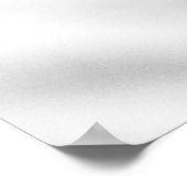 花の美しい蝶 – 白黒 ポスター (角)