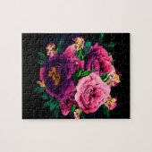 花の美しい配置 ジグソーパズル (横)