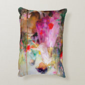 花の美しい アクセントクッション (裏面(縦))