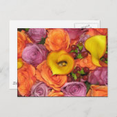 花の美しい ポストカード (正面/裏面)