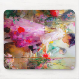 花の美しい マウスパッド