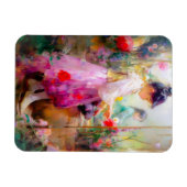 花の美しい マグネット (横)