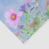 花の美しい 薄葉紙 (詳細)