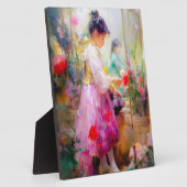 花の美しさ フォトプラーク (側面)