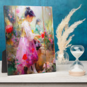 花の美しさ フォトプラーク (側面)