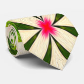 花の美的模様 ネクタイ (ロール)