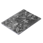 花の羽は木炭バレーボール ノートブック (左側)