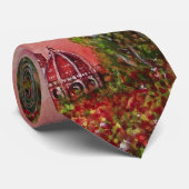 花の聖マリアの眺め/夕暮れのフィレンツェ ネクタイ (ロール)