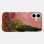 花の聖マリアの眺め/夕暮れのフィレンツェ Case-Mate iPhoneケース (裏面 (横))