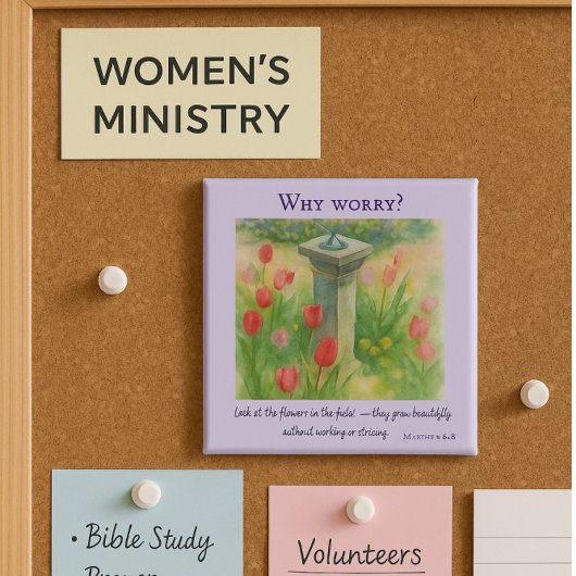 花の聖句のよう感動的に身を包む マグネット