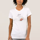 花の聖書の詩 Tシャツ (正面)
