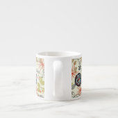 花の背景2 エスプレッソカップ (裏面)