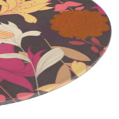 花の背景2 カッティングボード (角)