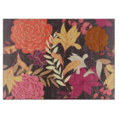 花の背景2 カッティングボード (正面)