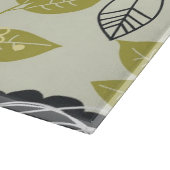 花の背景2 カッティングボード (角)