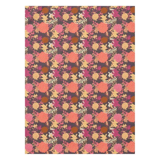 花の背景2 テーブルクロス (正面)