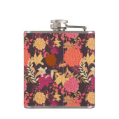 花の背景2 フラスク (裏面)