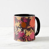 花の背景2 マグカップ (正面右)