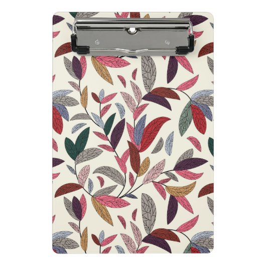 花の背景2 ミニクリップボード (正面)