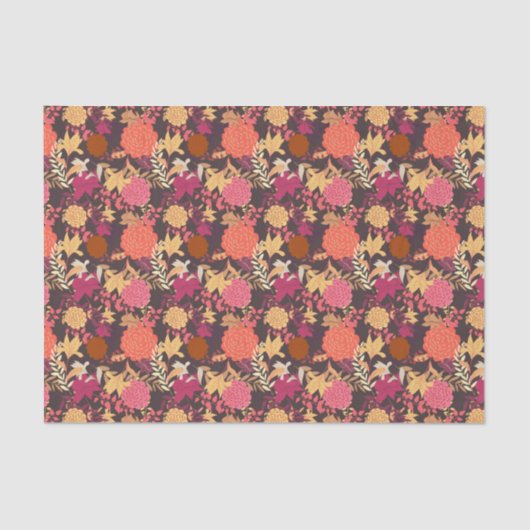 花の背景2 薄葉紙 (正面)