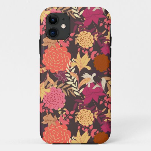 花の背景2 Case-Mate iPhoneケース (裏面)