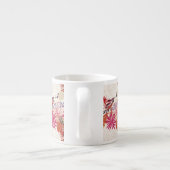 花の背景3 エスプレッソカップ (裏面)