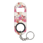 花の背景3 キーホルダー栓抜き (裏面)