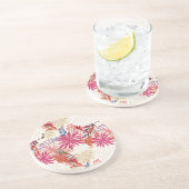 花の背景3 コースター (側面)