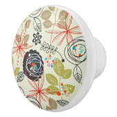 花の背景3 セラミックノブ (右)