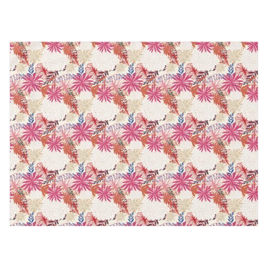 花の背景3 テーブルクロス (正面(横))