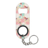 花の背景4 キーホルダー栓抜き (裏面)