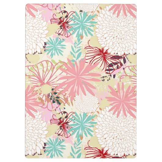 花の背景4 クリップボード (裏面)