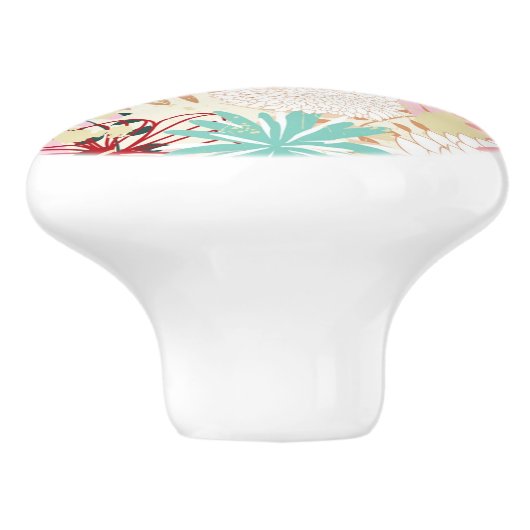 花の背景4 セラミックノブ (側面)