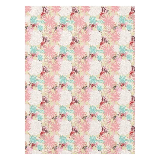 花の背景4 テーブルクロス (正面)