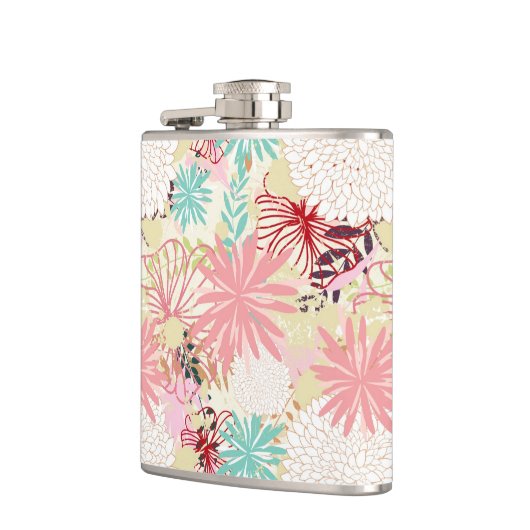 花の背景4 フラスク (左)