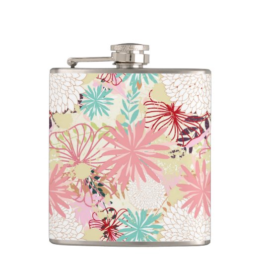 花の背景4 フラスク (正面)