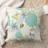 花の背景5 クッション (ブランケット)