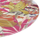 花の背景6 カッティングボード (角)