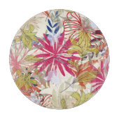 花の背景6 カッティングボード (正面)