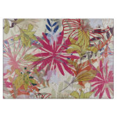 花の背景6 カッティングボード (正面)