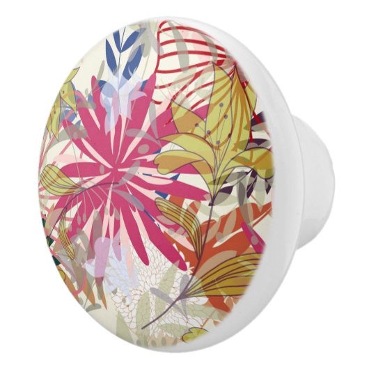 花の背景6 セラミックノブ (右)