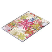 花の背景6 ノートブック (左側)