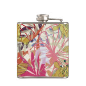 花の背景6 フラスク (裏面)