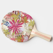 花の背景6 卓球ラケット (横)