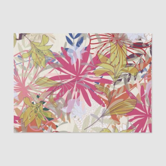 花の背景6 薄葉紙 (正面)