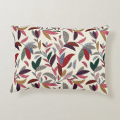 花の背景 アクセントクッション (裏面)