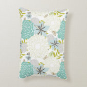 花の背景 アクセントクッション (裏面(縦))